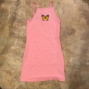 Urban Outfitters - Pink tank mini dress